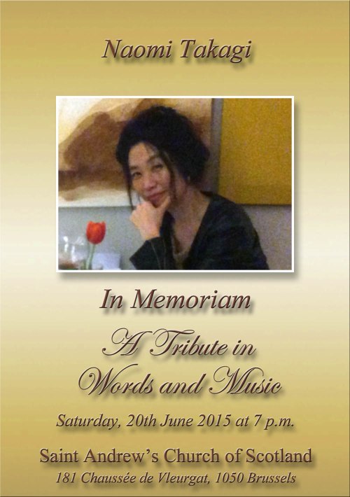 Naomi Takagi - In Memoriam 20 06 15
