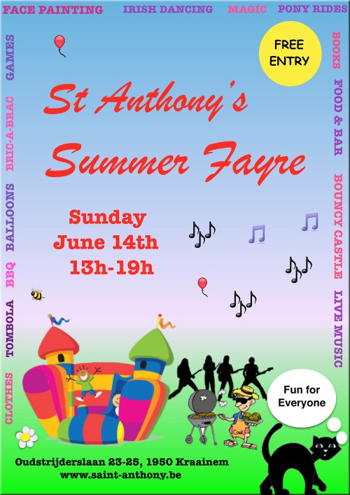 St Anthony's Fayre poster 2015